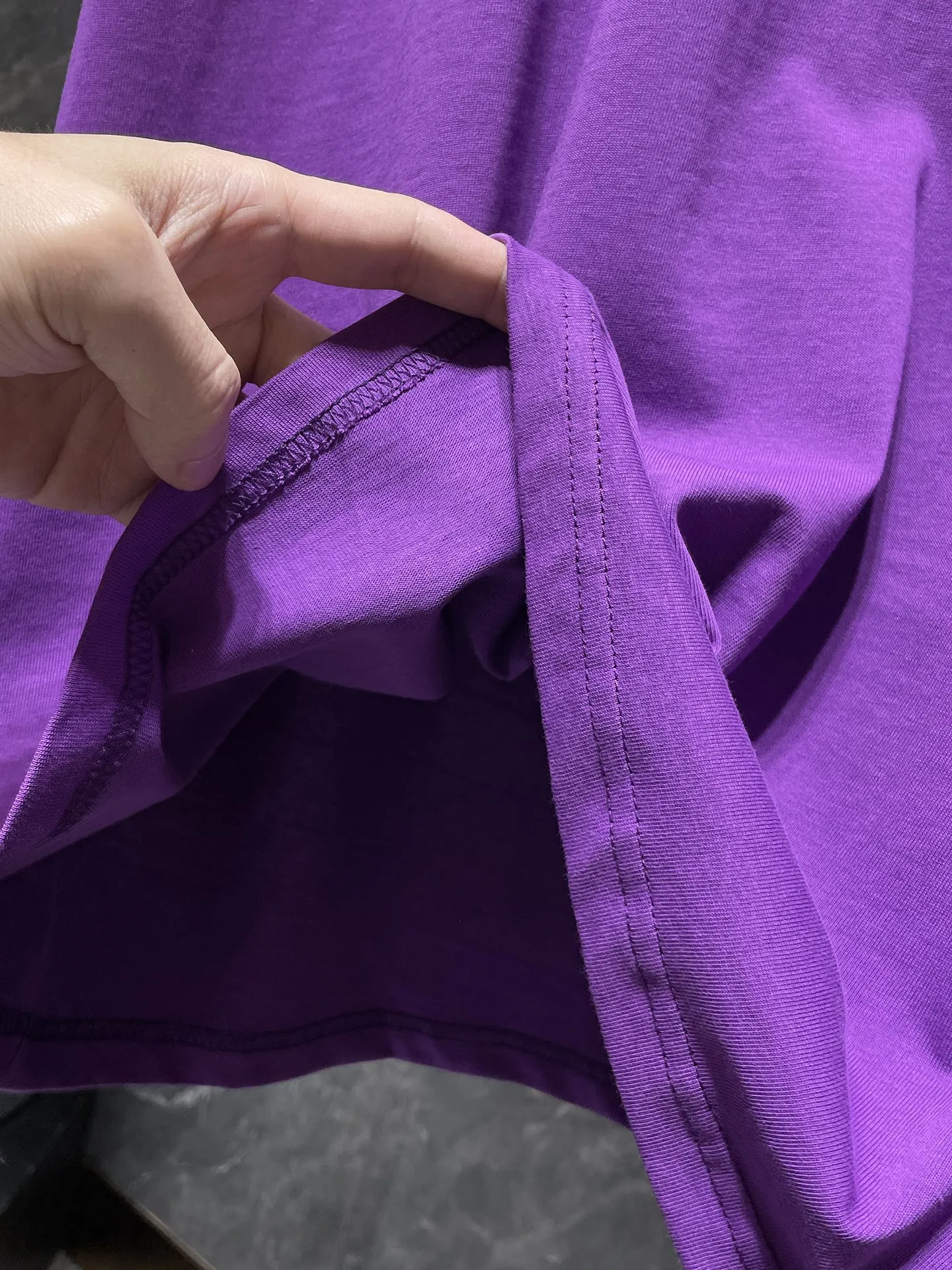 P130 New in summer Chrome Hearts 25ss High weight, environmentally friendly and high-quality top-quality fabric 260g~270g Chrome Matty Boy purple short-sleeved counter synchronization 1:1 replica version Recommended color: purple